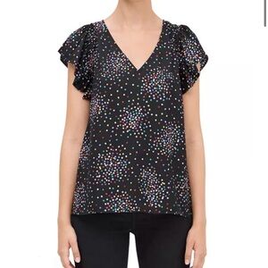 Kate Spade Confetti Cheer Blouse - Size S
